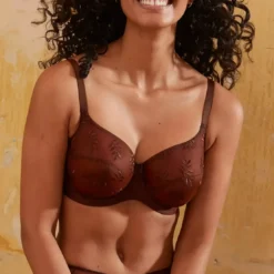 PanacheSoutien-gorge Balconnet Armatures - Marron- Tango