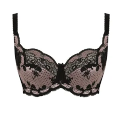 PanacheSoutien Gorge emboîtant Clara - Noir et Rose- Clara