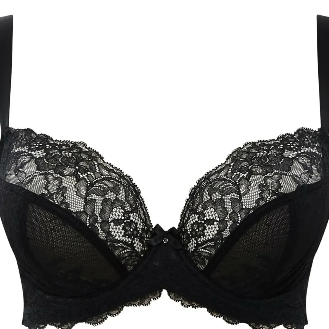 PanacheSoutien-gorge plongeant noir- Ana