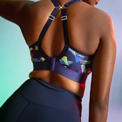 PanacheSoutien Gorge Sport Coque sans Armatures Graphic bleu- Soutien Gorge Sport Coque sans Armatures