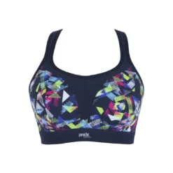 PanacheSoutien Gorge Sport Coque sans Armatures Graphic bleu- Soutien Gorge Sport Coque sans Armatures