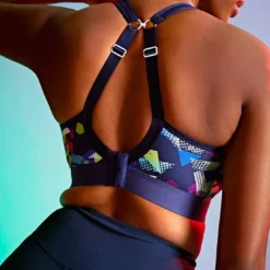 PanacheSoutien Gorge Sport Coque sans Armatures Graphic bleu- Soutien Gorge Sport Coque sans Armatures
