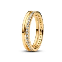 PandoraBague Anneau Double