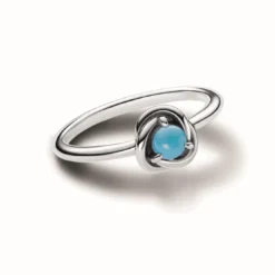 PandoraBague Cercles de l’Éternité Turquoise