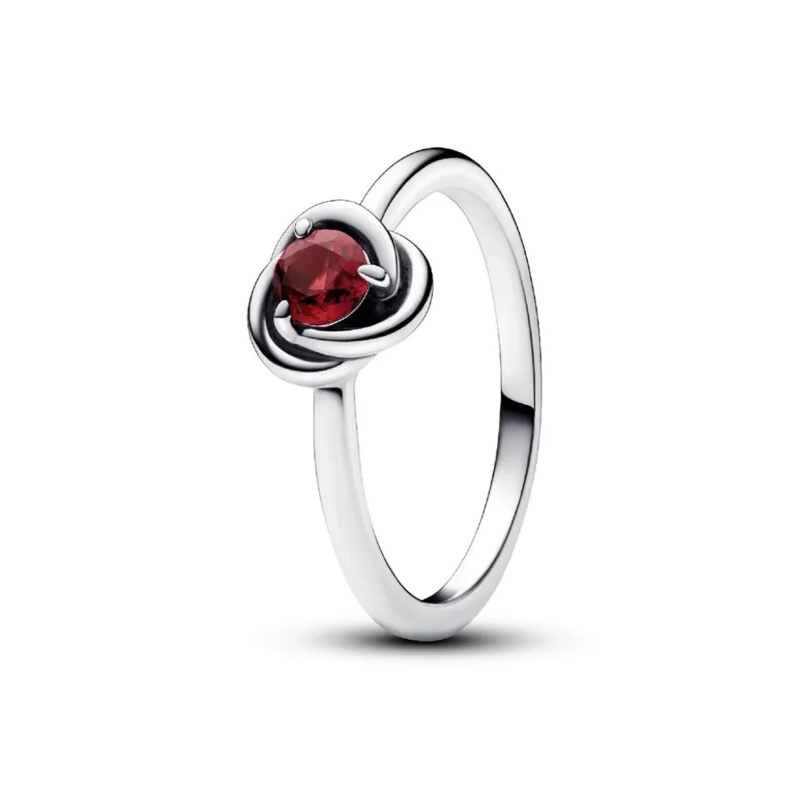 PandoraBague Cercles de l’Éternité Rouge Ardent