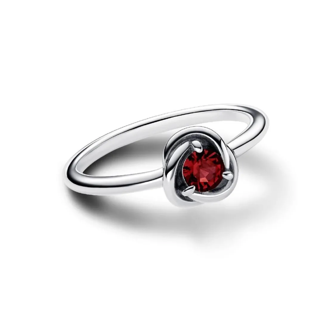 PandoraBague Cercles de l’Éternité Rouge Ardent
