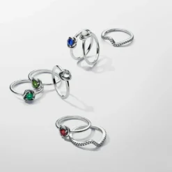 PandoraBague Cercles de l’Éternité Verte