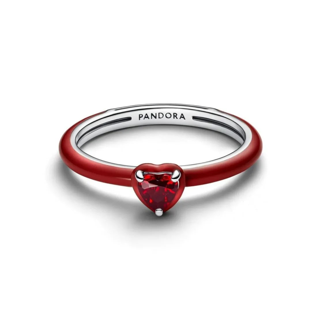 PandoraBague Cœur Chakra Rouge