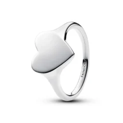 PandoraBague Cœur Gravable argent 193988C00