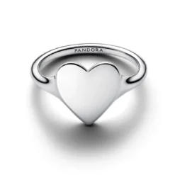 PandoraBague Cœur Gravable argent 193988C00
