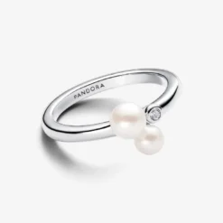 PandoraBague Duo de Perles de Culture Argent 193156C01