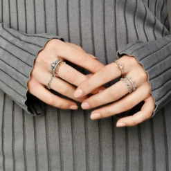 PandoraBague Esquisse de Cœurs Pandora Moments
