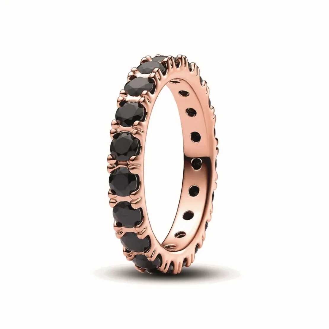 Pandora Bague femme métal doré à l'or fin avec cristal Pandora Timeless