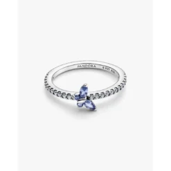 PandoraBague Papillon Bleuet Scintillante