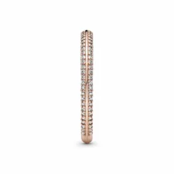 PandoraBague Pavée ronde Pandora ME - Métal Doré à l'or Rose fin 585/1000