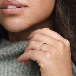PandoraBague Perlée Pandora Signature