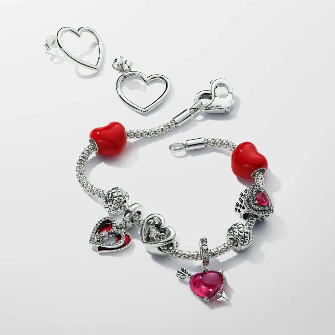 PandoraBracelet Maille Cloutée - Pandora Moments