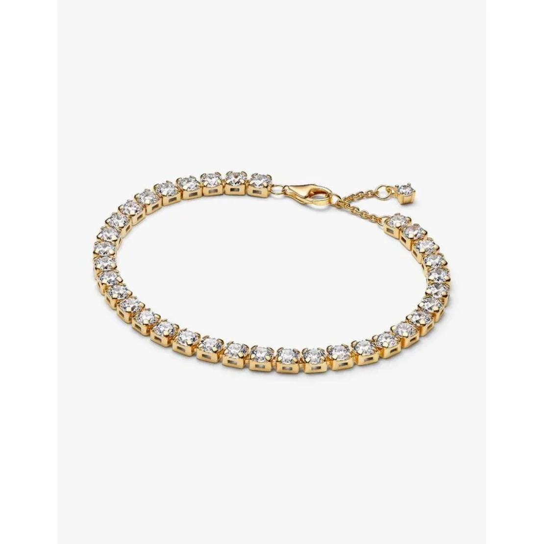 PandoraBracelet Rivière Scintillement Audacieux Doré