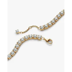 PandoraBracelet Rivière Scintillement Audacieux Doré