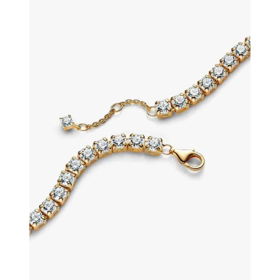 PandoraBracelet Rivière Scintillement Audacieux Doré