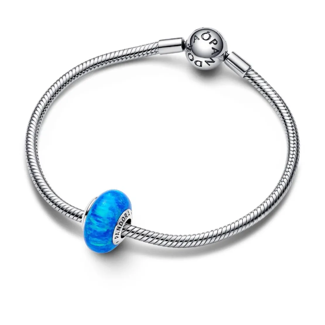PandoraCharm Bleu Océan Profond Opalescent