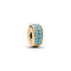PandoraCharm Clip Bleu Azur