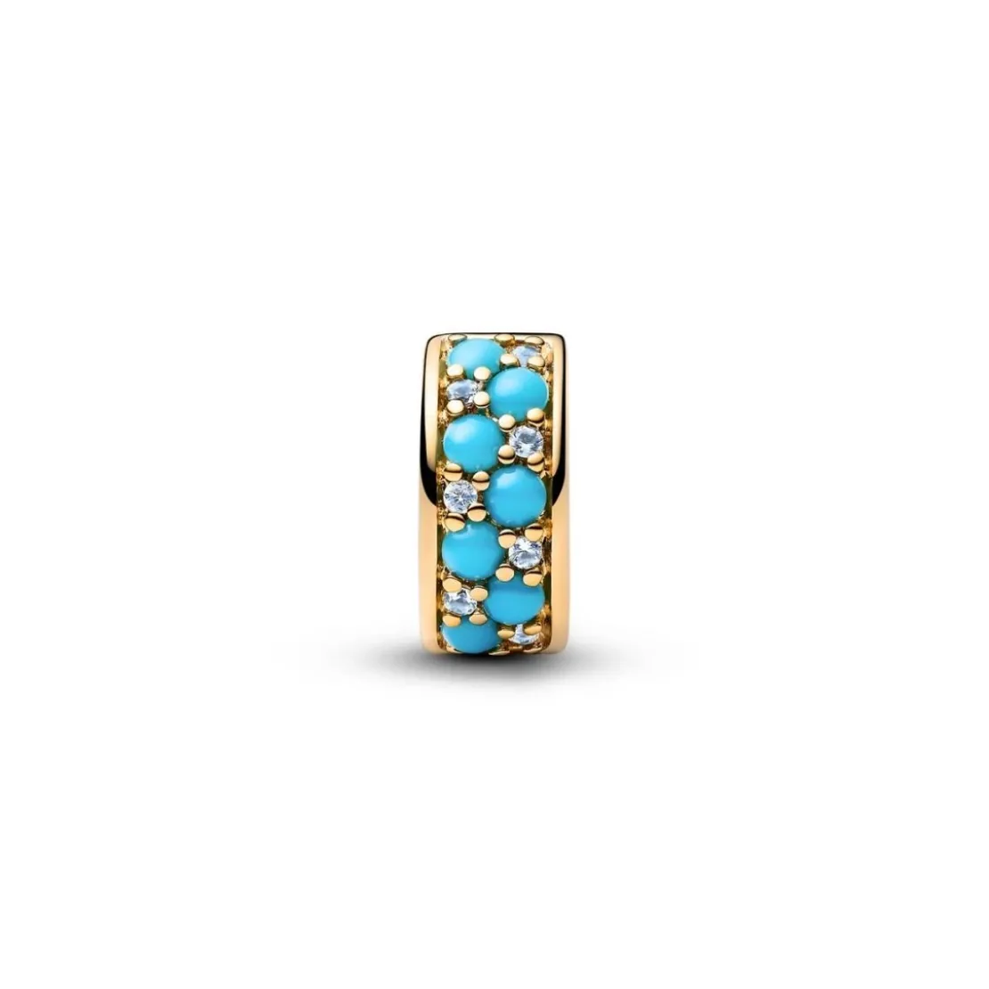 PandoraCharm Clip Bleu Azur