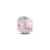 PandoraCharm Cube Love Murano Rose