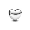 PandoraCharm Cœur Gravable Be Love Argent