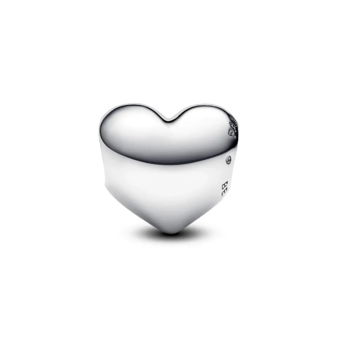 PandoraCharm Cœur Gravable Be Love Argent