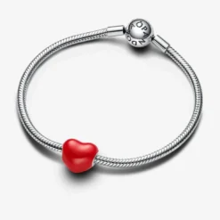 PandoraCharm Cœur Message Caché Versicolore