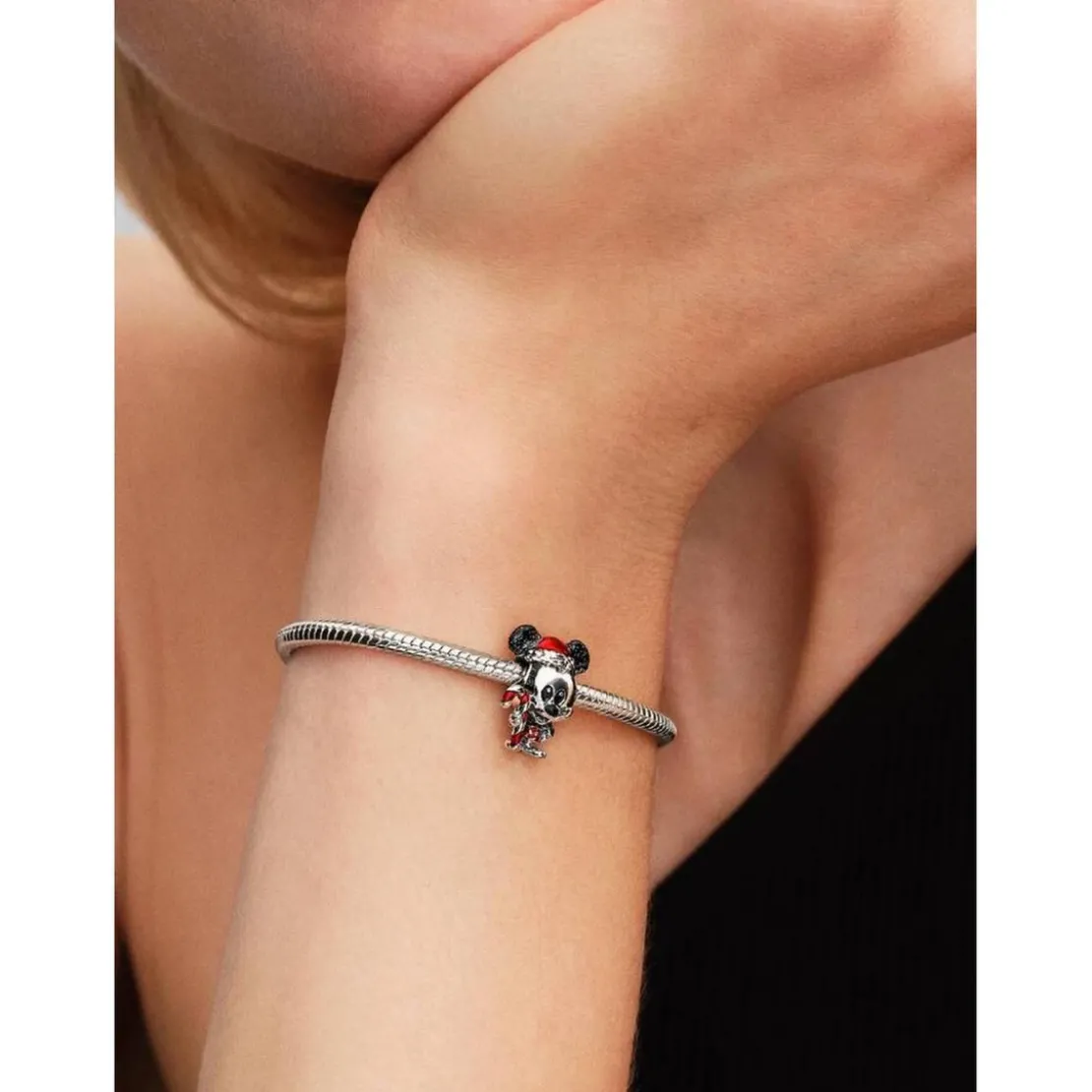 PandoraCharm Disney Mickey en Tenue de Noël