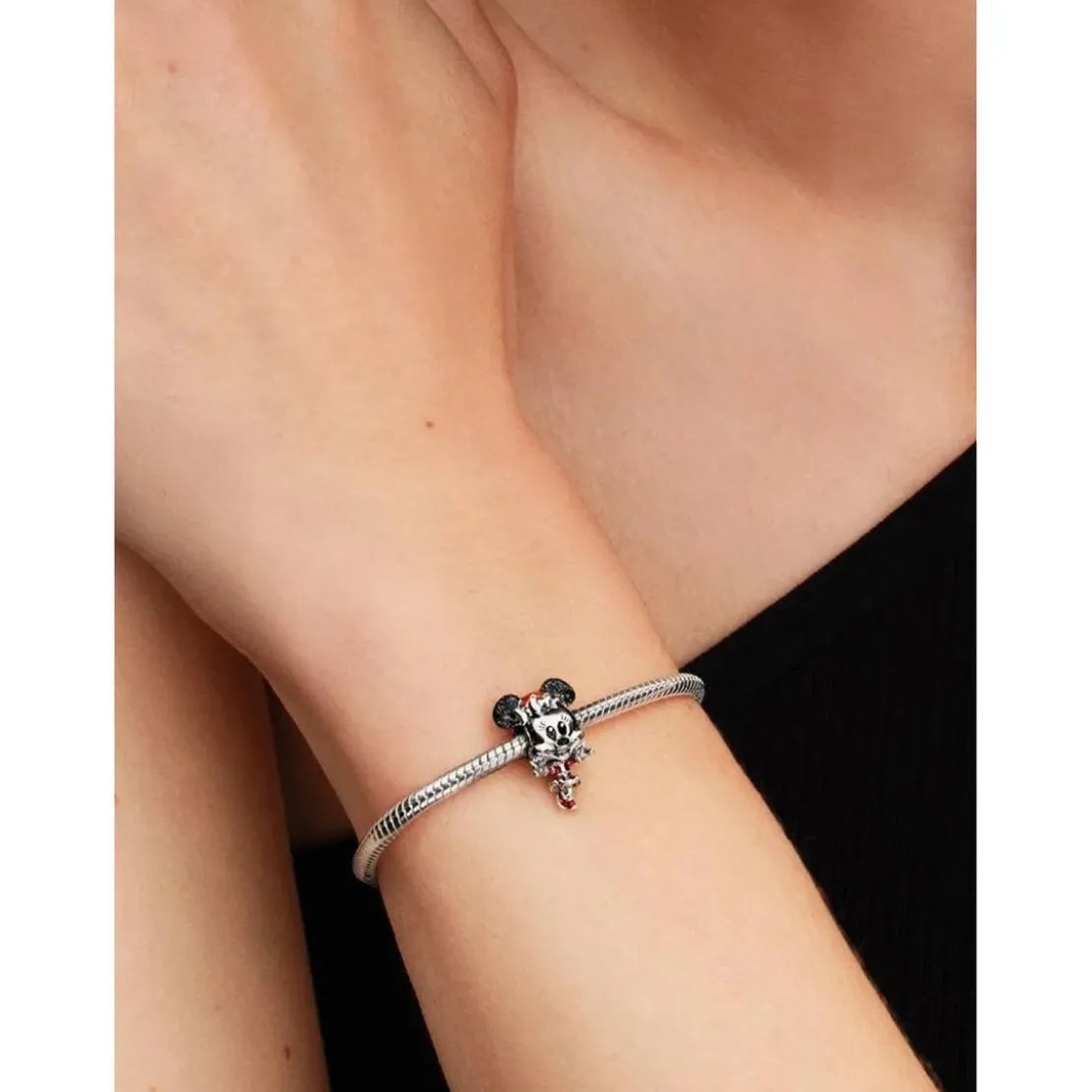 PandoraCharm Disney Minnie en Tenue de Noël