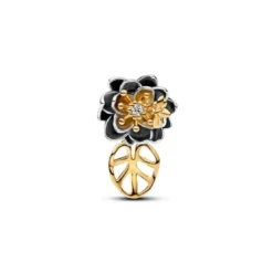 PandoraCharm Disney Princesse Tiana Fleur de Lotus et Diamant de Synthèse
