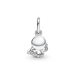 PandoraCharm double pendant Pandora Moments Papillon bleu & Citation - Argent 925/1000ᵉ
