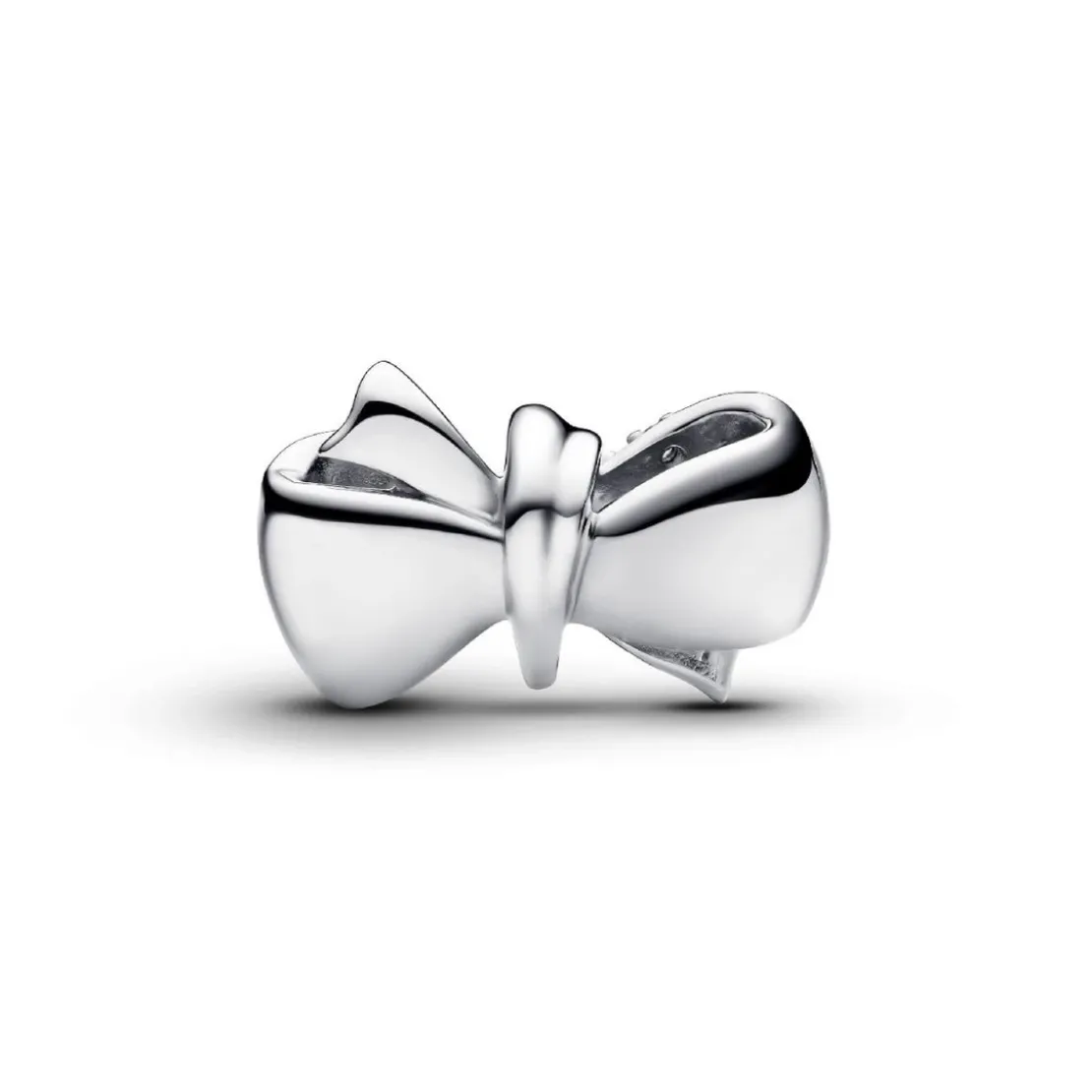 PandoraCharm Nœud Scintillant Argent