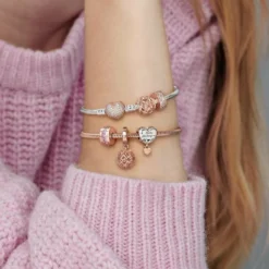 PandoraCharm Pandora 781817CZ - Charm Clip Élégance Brillante