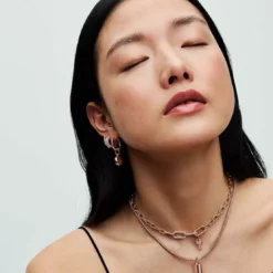 PandoraCharm Pandora moments Cadenas & clé - Rose gold