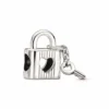 PandoraCharm Pandora Moments Cadenas & Clé Cœur - Argent