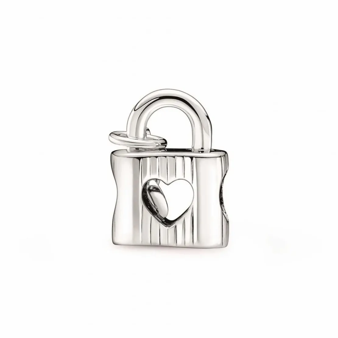 PandoraCharm Pandora Moments Cadenas & Clé Cœur - Argent
