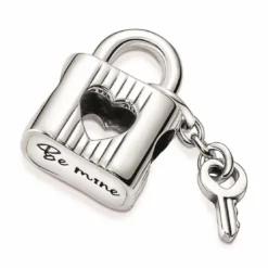 PandoraCharm Pandora Moments Cadenas & Clé Cœur - Argent
