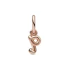 PandoraCharm Pendant Alphabet Lettre q Manuscrite