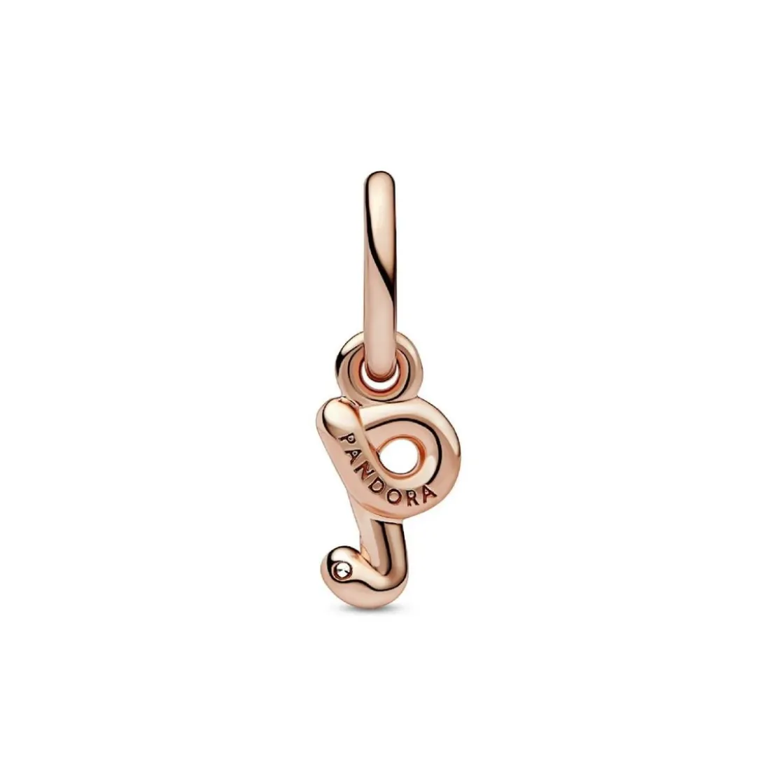 PandoraCharm Pendant Alphabet Lettre q Manuscrite