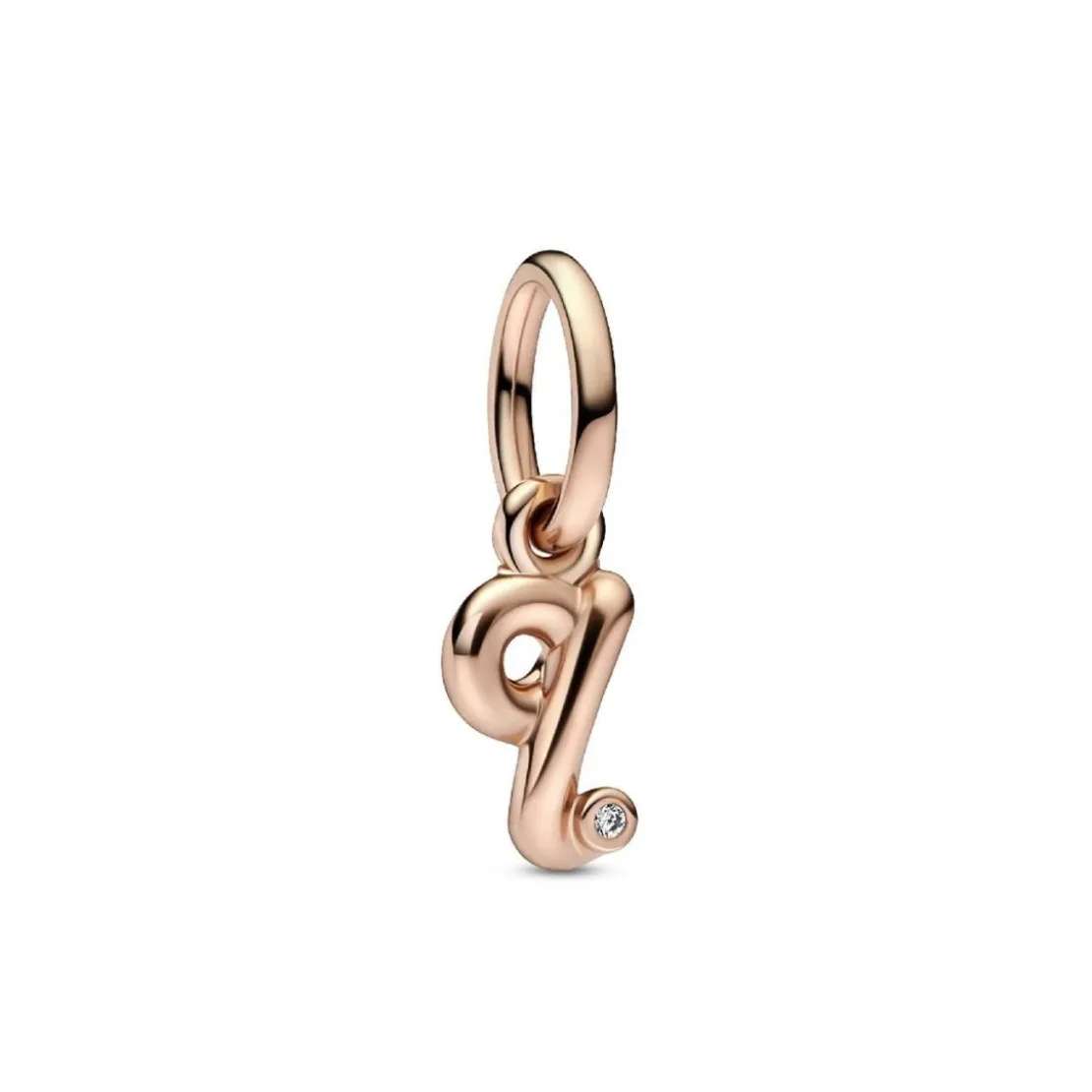 PandoraCharm Pendant Alphabet Lettre q Manuscrite