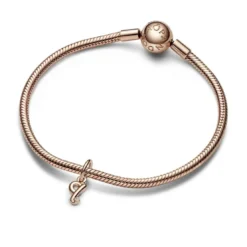 PandoraCharm Pendant Alphabet Lettre q Manuscrite