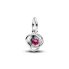 PandoraCharm Pendant Cercles de l’Éternité Rose
