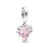 PandoraCharm Pendant Cœur et Arbre de Vie Rose - Pandora Moments