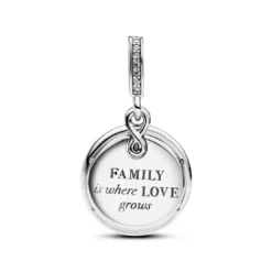 PandoraCharm Pendant Double Arbre de l’Infini Luminescent
