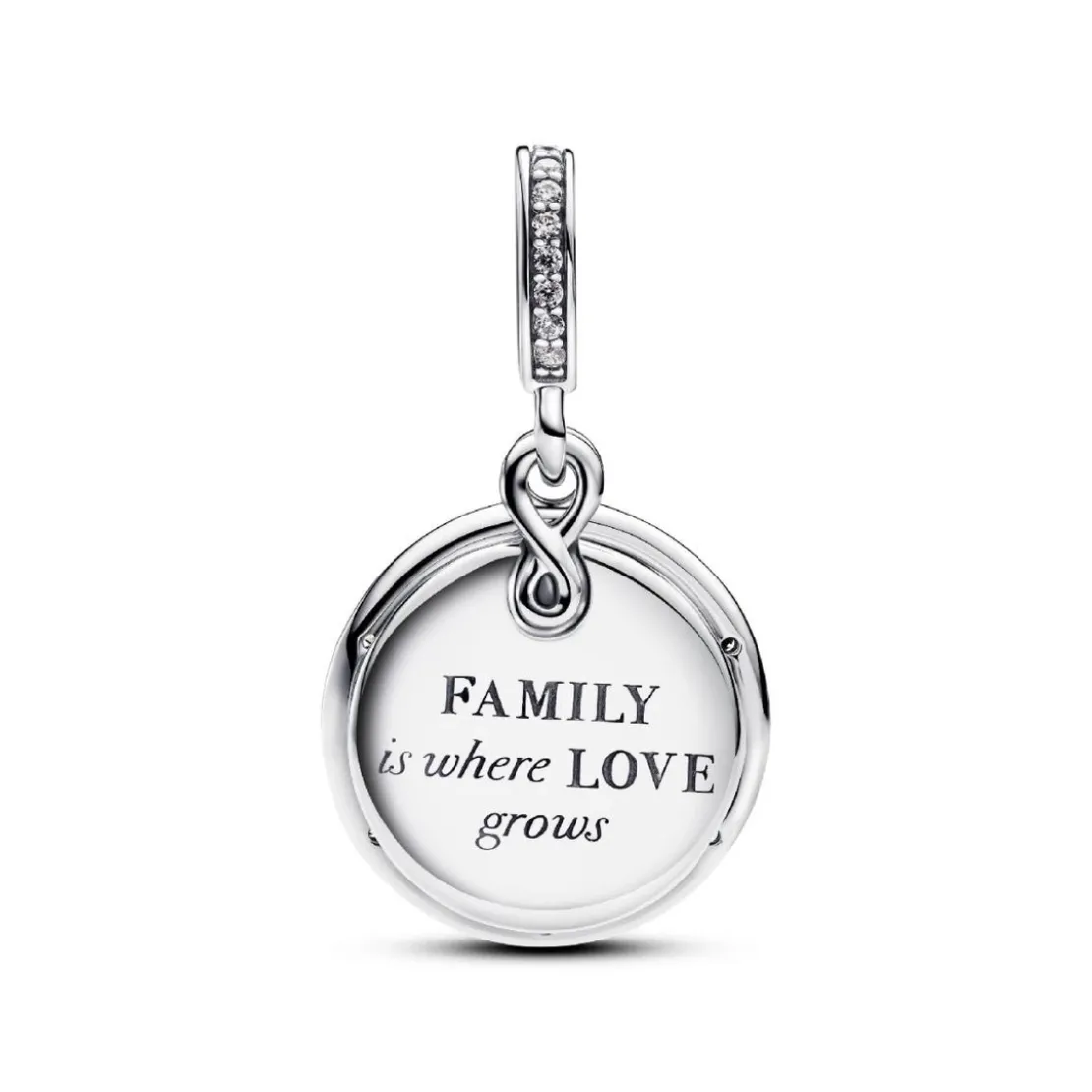 PandoraCharm Pendant Double Arbre de l’Infini Luminescent