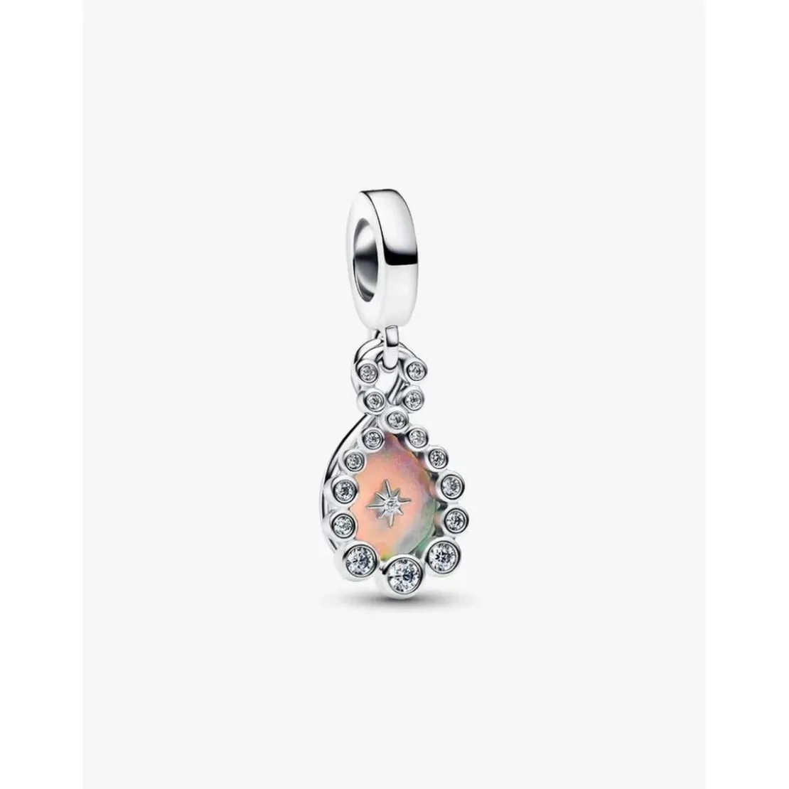 PandoraCharm Pendant Double Symbole de l’Infini Opalescent
